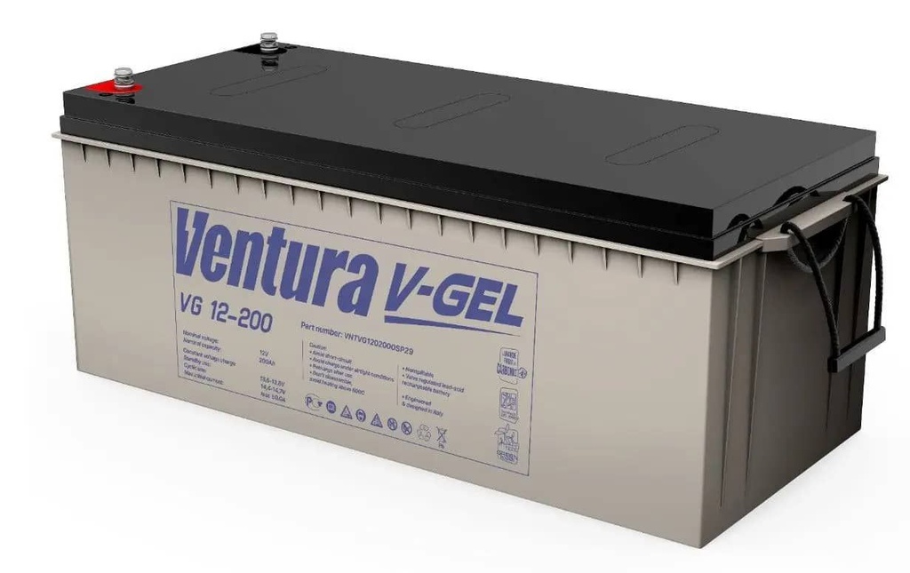 Акумуляторна батарея Ventura VG 12-200 GEL (гелевий)
