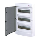 Щит зовнішній розподільний ETI ECT 36PT (36мод.проз.дверцята)